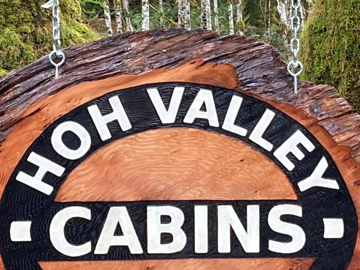 Hoh Valley Cabins Forks Exteriör bild